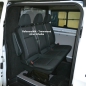 Preview: Trennwand C-Säule GfK - Mercedes Vito/ Viano (Kombi m. Papphimmel/ 04-) - ohne Scheibe, stoffbe. 