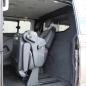 Preview: Trennwand C-Säule GfK - Ford Custom I (12-23) - mit Scheibe, stoffbezogen (Tourneo)   