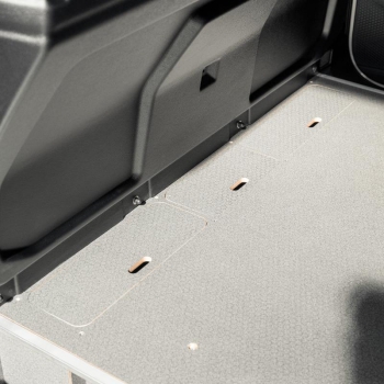 Trennwand B-Säule ABS - VW Caddy V Life (20-)/ Ford Connect Tourneo III (24-) mit Scheibe/ Boden L2