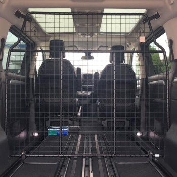 Trenngitter B-/ C-Säule - Spacetourer (16-)/ Zafira Life (19-)/ ProAce Verso (16-)/ Traveler (16-)