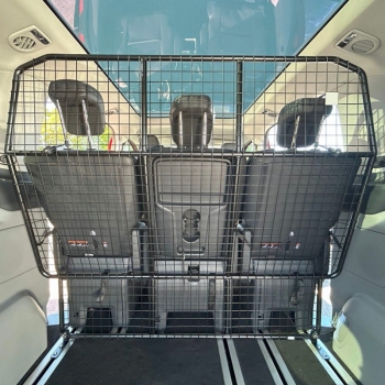 Trenngitter C-Säule - Ford Custom II Tourneo/ New Multivan (ab 2023-) - Sitzschienen-Montage