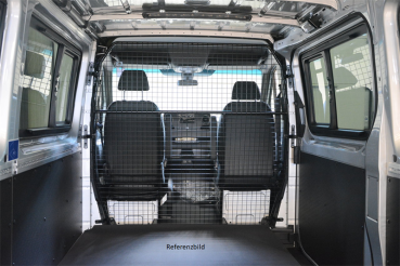 Trenngitter B-Säule - Ford Transit Custom II (ab 23-)/ VW New Transporter T7 (24-) - H1