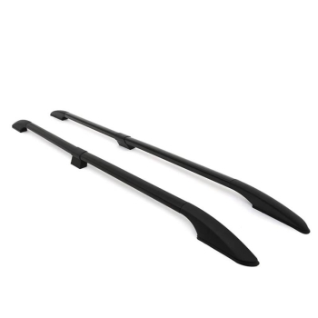 Dachreling Aluminium schwarz - Kangoo II 08- / Citan I 12- (W415)/ NV250 2019-2021 L1 