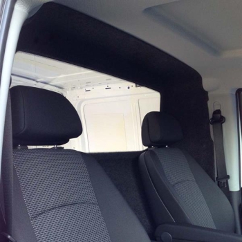 Trennwand B-Säule GfK - Mercedes Vito (05-14) mit Durchlademöglichkeit - ohne Scheibe