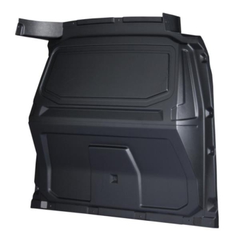 Trennwand B-Säule ABS - VW Caddy V (ab 20-)/ Ford Connect III (ab 22-) - ohne Scheibe, stoffb. (AWT)