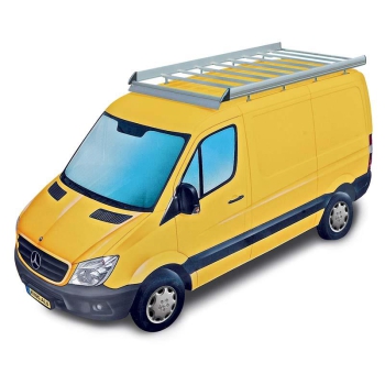 Alu-Dachträger - Mercedes Sprinter (06-)/ VW Crafter (06-16) - L1H2 (RS3250mm/ 3259mm FWD)