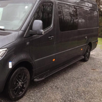 Trittbretter ATZ Serie - Iveco Daily (ab 2024-) - L4/ L5 (RS41000mm) - schwarz