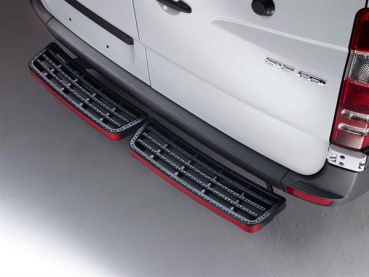 Rhino SafeStep 2-fach Schwarz - Jumper / Movano C / Boxer / ProAce Max / Ducato (06-)