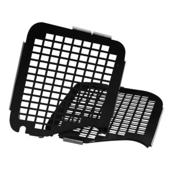 Fensterschutzgitter Hecktüren - VW New Transporter T7 (24-) - ohne Wischanlage (3RE/ 8N0)