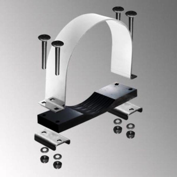 Halterung Transportrohr - Klemmschelle Ø 160 mm