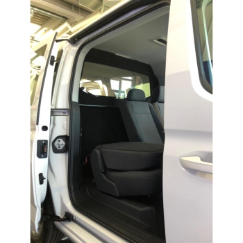 Trennwand C-Säule GfK - VW Caddy V Life/ Ford Connect Tourneo III (20-) L2 mit Scheibe