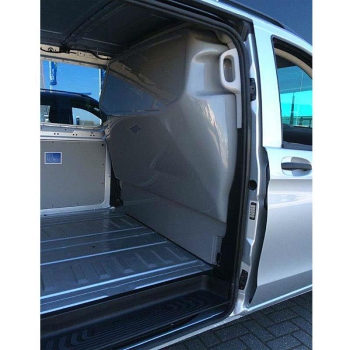 Trennwand B-Säule GfK - Mercedes Vito (ab 14-) ohne Durchlademögl.+ Griffmulde R - ohne Scheibe