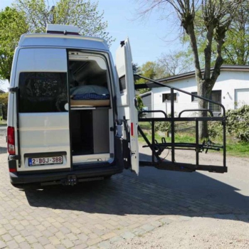 Van n Bike Tragsystems -  MAN TGE / VW Crafter California Campervan - All-in One (2 Radschienen)