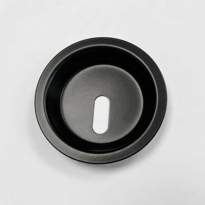 Zurrösenteller - Round cup, diam 98 mm - Lochung vertikal