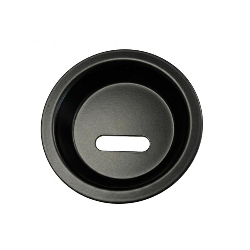 Zurrösenteller - Round cup, diam 98 mm - Lochung horizontal