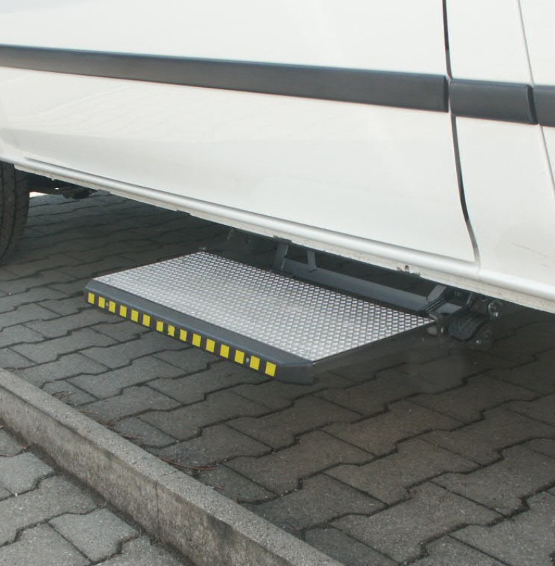 Seitentrittstufe MLT 600, mechanisch - VW T5/  T6/ T6.1 (2003-2024)