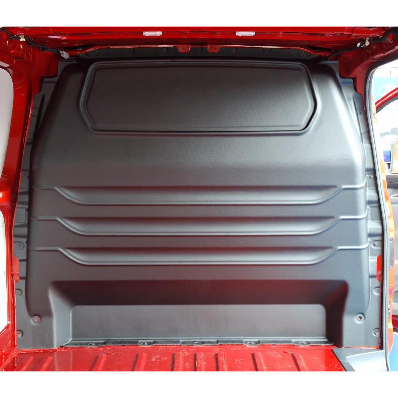 Trennwand B-Säule ABS - Ford Transit Custom II/ VW New Transporter T7 - ohne Scheibe, stoffbezogen