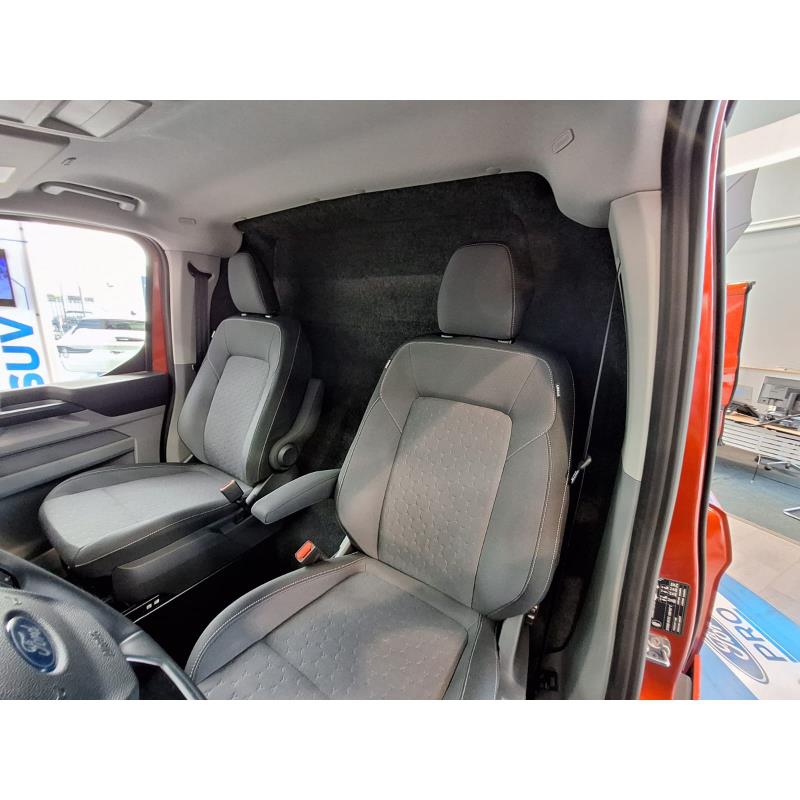 Trennwand B-Säule ABS - Ford Transit Custom II/ VW New Transporter T7 - ohne Scheibe, stoffbezogen