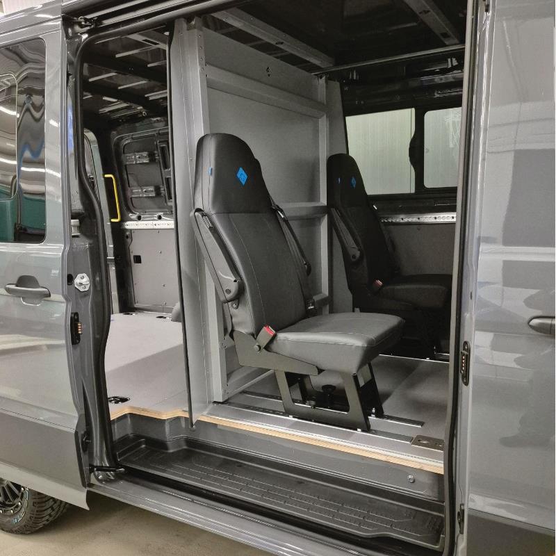 Trennwand-Flex - Mercedes Sprinter (ab 06- W906/ W907) VW Crafter I (06-17) - Flachdach/ H1/ RWD/4x4