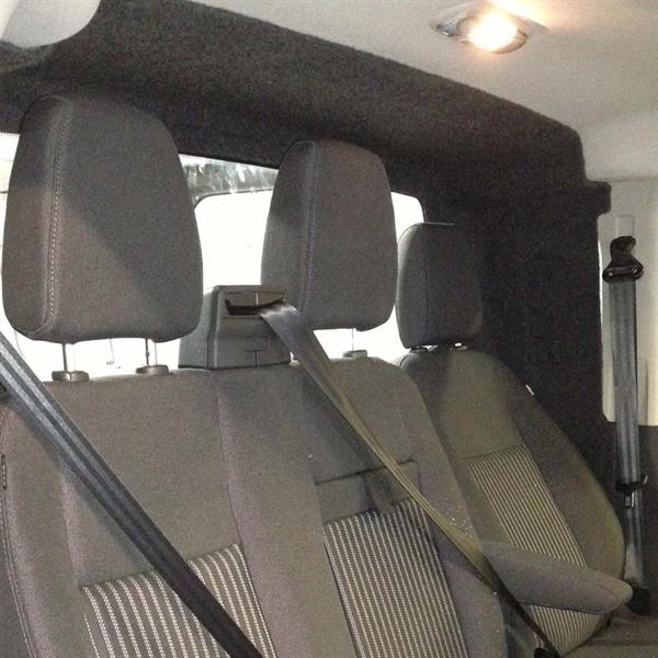 Trennwand B-Säule GfK - Ford Transit Custom I (2012-2023) - ohne Scheibe (Fhzg. ohne AdBlue)