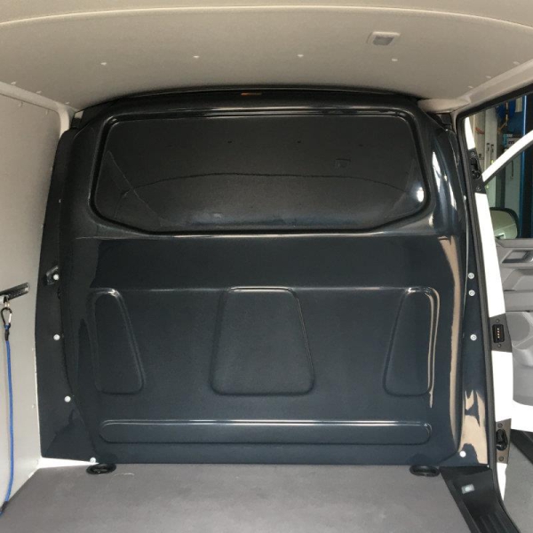 Trennwand B-Säule GfK - VW T5/ T6/ T6.1 - wenn originale Trennwand verbaut war - ohne Scheibe