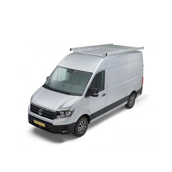 Alu-Dachträger - MAN TGE/ VW Crafter ab 2017 - L4H3 (RS4490mm) -  inklusive KPMR