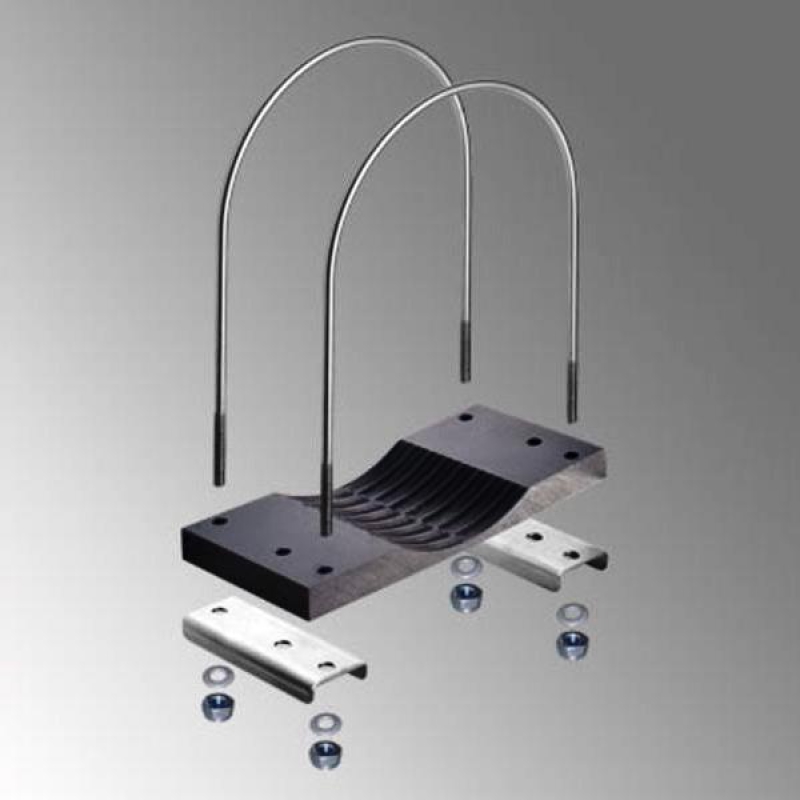 Halterung Transportrohr - Bügelschelle Ø 160 mm