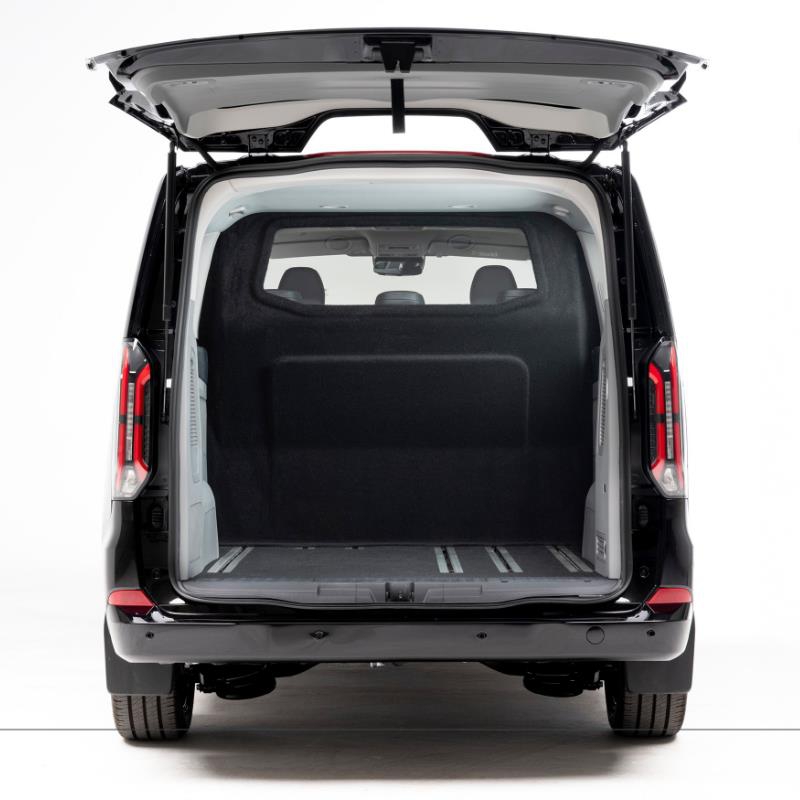 Trennwand C-Säule GfK - Ford Custom Tourneo II (23-)/ VW New Caravelle (T7/ 24-) - mit Scheibe