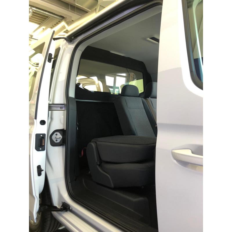 Trennwand C-Säule GfK - VW Caddy V Life/ Ford Connect Tourneo III (20-) L2 mit Scheibe
