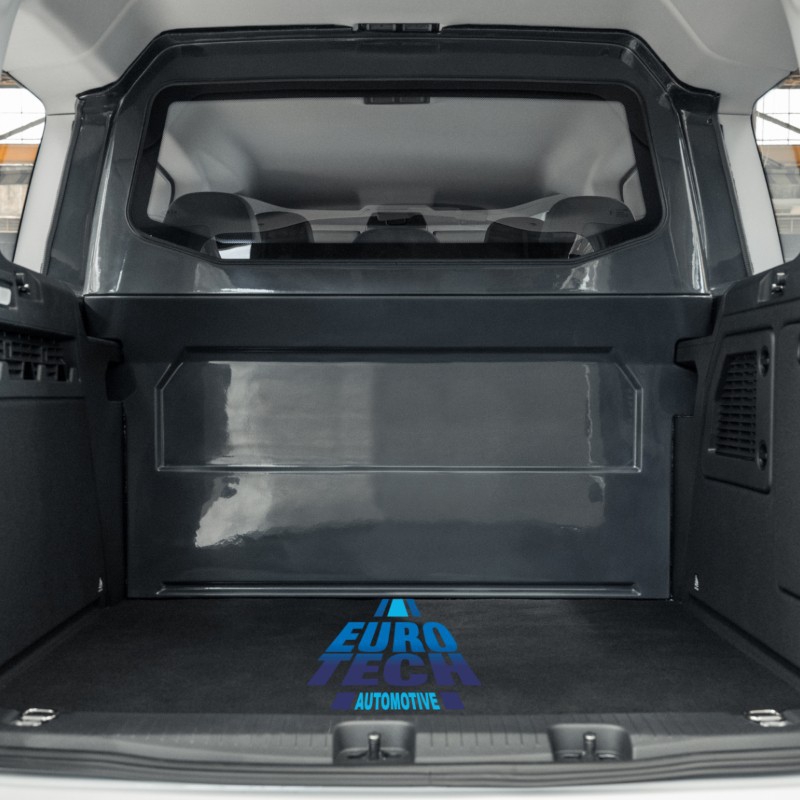 Trennwand C-Säule GfK - VW Caddy V Life/ Ford Connect Tourneo III (20-) L2 mit Scheibe