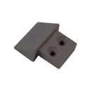 Endstück für Stäbchen-Zurrschiene Light