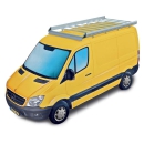 Alu-Dachträger - Mercedes Sprinter (06-)/ VW Crafter (06-16) - L2H2 (RS3665mm/ 3924mm FWD)