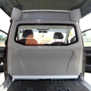 Trennwand B-Säule GfK - VW Caddy (04-20) wenn keine originale Trennwand verbaut war - mit Scheibe