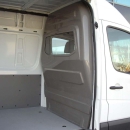 Trennwand B-Säule GfK - Mercedes Sprinter W906 (06-19)/ VW Crafter I (06-16) H1 - mit Scheibe