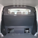 Trennwand C-Säule ABS - VW T5/ T6/ T6.1 (Doppelkabine/ SD2) - mit Scheibe